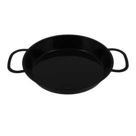 Mini Paella Černá pro Ochutnávky PP 150mm (150 Ks)
