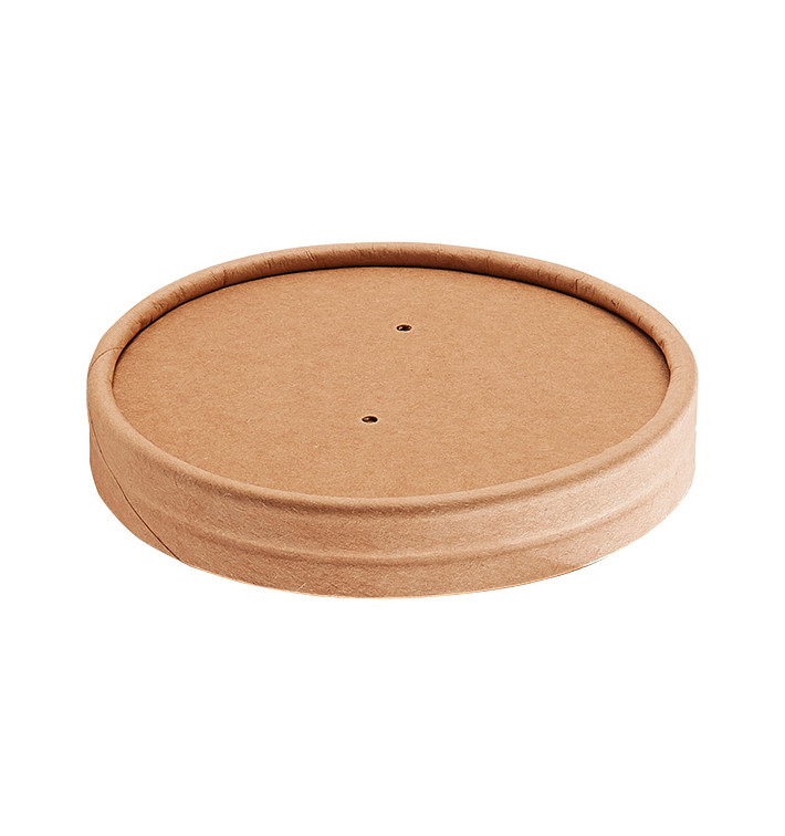 Kraftové kartonové víčko pro 8oz/250ml a 12oz/350ml kartonovou sklenici (25 ks) Kraftové kartonové víčko pro 8oz/250ml a 12oz/350ml kartonovou sklenici (25 ks)