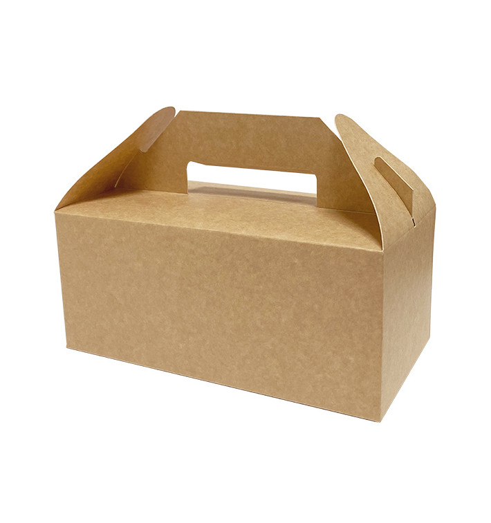 Kraftový kartonový box na piknik 228x122x97mm (25 ks) Kraftový kartonový box na piknik 228x122x97mm (25 ks)