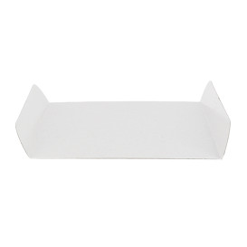 Papírové Podnos Bílý na Vafle 13,5x10cm (100 Ks)