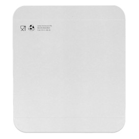 Papírové Podnos Bílý na Vafle 15x13cm (100 Ks)
