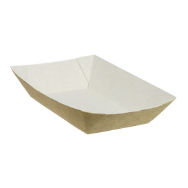Dřevěné Lodičky 300ml Kraft 11x7x3,5cm (1000 Ks)
