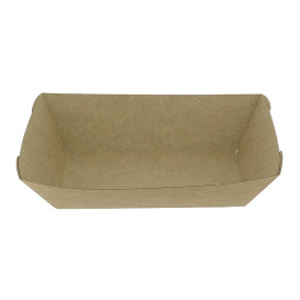 Dřevěné Lodičky 780ml Kraft-Kraft 15,5x9x5,5cm (450 Ks)