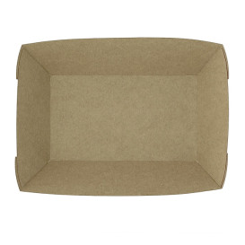 Dřevěné Lodičky 780ml Kraft-Kraft 15,5x9x5,5cm (450 Ks)