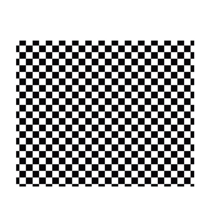 Sáčky Nepromastitelný “Vichy” Černá 20x24,5cm (1000 Ks) Sáčky Nepromastitelný “Vichy” Černá 20x24,5cm (1000 Ks)