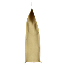 Tašky StandUp Kraft Cierre Facils Okénkem 25+10x35cm (50 Ks)