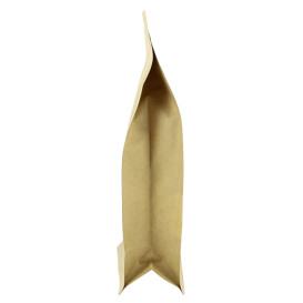 Tašky StandUp Kraft Cierre Facils Okénkem 16+8x26cm (50 Ks)
