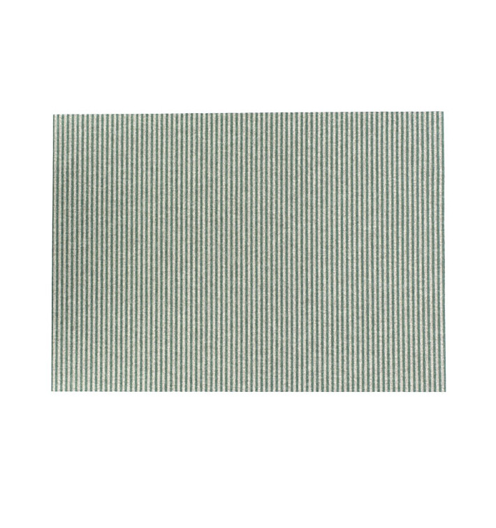 Papírové Prostírání " Day Drap " Zelené Čáry 32x45cm (72 Ks) Papírové Prostírání " Day Drap " Zelené Čáry 32x45cm (72 Ks)