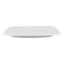 Talíř Čtvercový z Cukrové Třtiny Bílý 250mm (125 Ks)