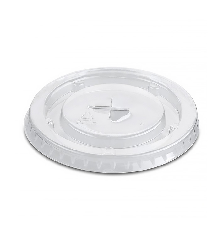 Ploché Víčko s Křížem PP Krystal Ø7,9cm (50 Ks) Ploché Víčko s Křížem PP Krystal Ø7,9cm (50 Ks)