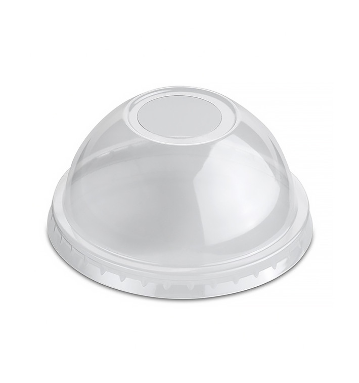 Plastové Víčko na Kelímek Vypouklé s Otvorem PP Krystal Ø7,9cm (100 Ks) Plastové Víčko na Kelímek Vypouklé s Otvorem PP Krystal Ø7,9cm (100 Ks)