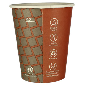 Kartonové Kelímek Cupmatic 9Oz/280ml Ø8,0cm (50 Ks)