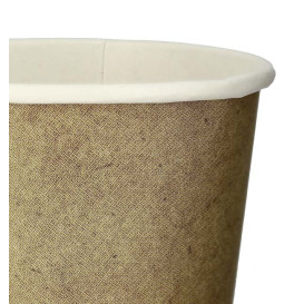 Kartonové Kelímek 6Oz/180ml Kraft Ø7,0cm (100 Ks)