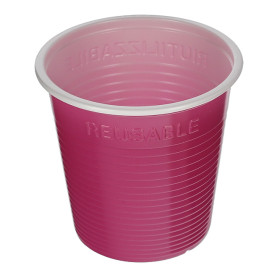 Plastové Kelímek PS Dvoubarevná Fuchsie 230 ml (30 Ks)