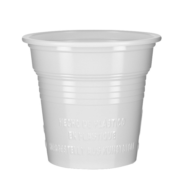 Plastové Kelímek PS Bílý 80ml Ø5,7cm (100 Ks) Plastové Kelímek PS Bílý 80ml Ø5,7cm (100 Ks)