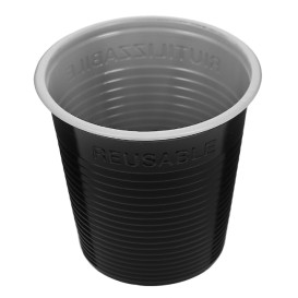 Opakovaně použitelná Kelímek PS Dvoubarevná Černá 230ml (30 Ks)