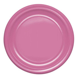 Opakovaně Použitelná Talíř Hluboký Ekonomická PS Růžová Ø22cm (25 Ks)