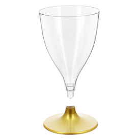 PS kelímek na vodu/víno Zlato Foot 200ml 2P (48 Ks)