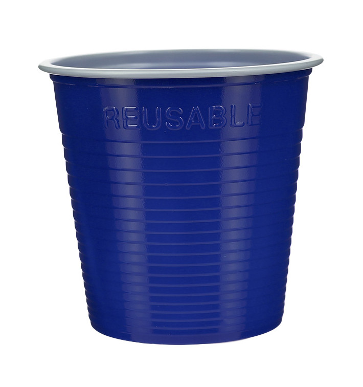 Opakovaně použitelný Ekonomický Kelímek PS Dvoubarevná Modrý 230ml (30 Ks) Opakovaně použitelný Ekonomický Kelímek PS Dvoubarevná Modrý 230ml (30 Ks)