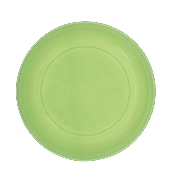 Opakovaně Použitelná Talíř Ekonomická PS Zelené Vápno Ø22cm (25 Ks) Opakovaně Použitelná Talíř Ekonomická PS Zelené Vápno Ø22cm (25 Ks)