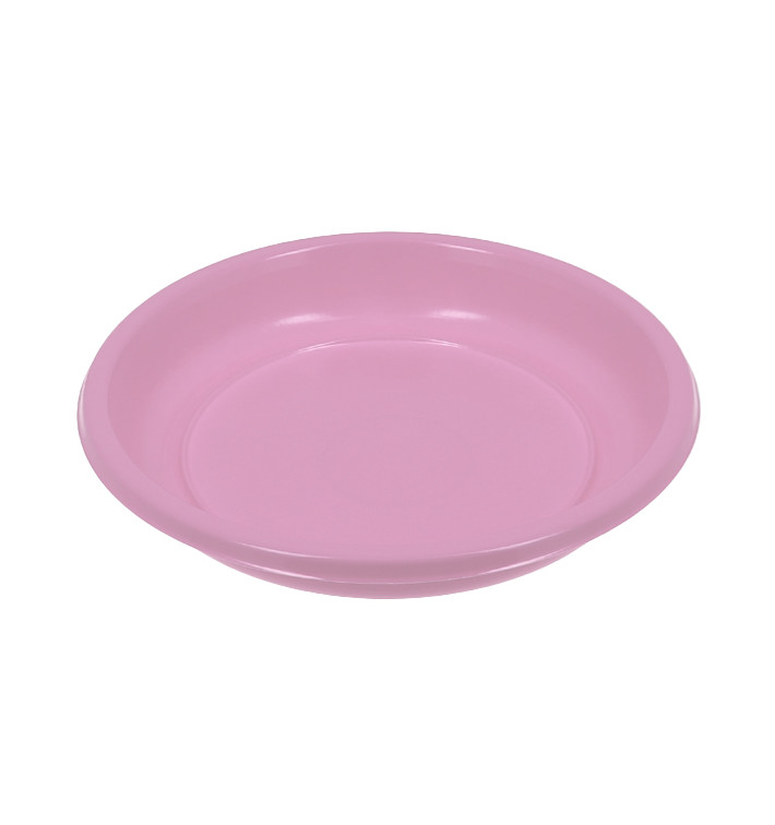 Opakovaně Použitelná Talíř Hluboký Ekonomická PS Růžová Ø20,5cm (150 Ks) Opakovaně Použitelná Talíř Hluboký Ekonomická PS Růžová Ø20,5cm (150 Ks)