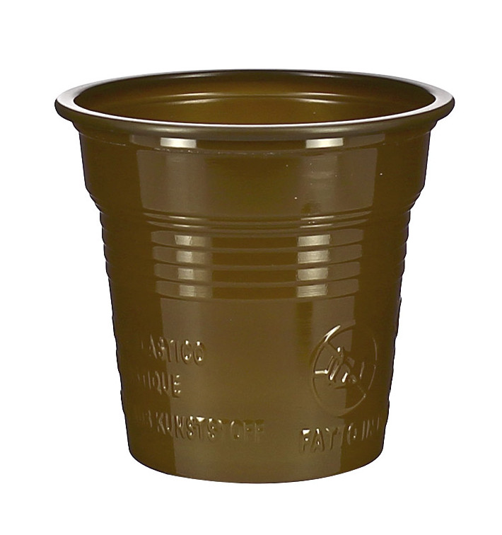 Plastové Kelímek PS Hnědá 80ml Ø5,7cm (2400 Ks) Plastové Kelímek PS Hnědá 80ml Ø5,7cm (2400 Ks)