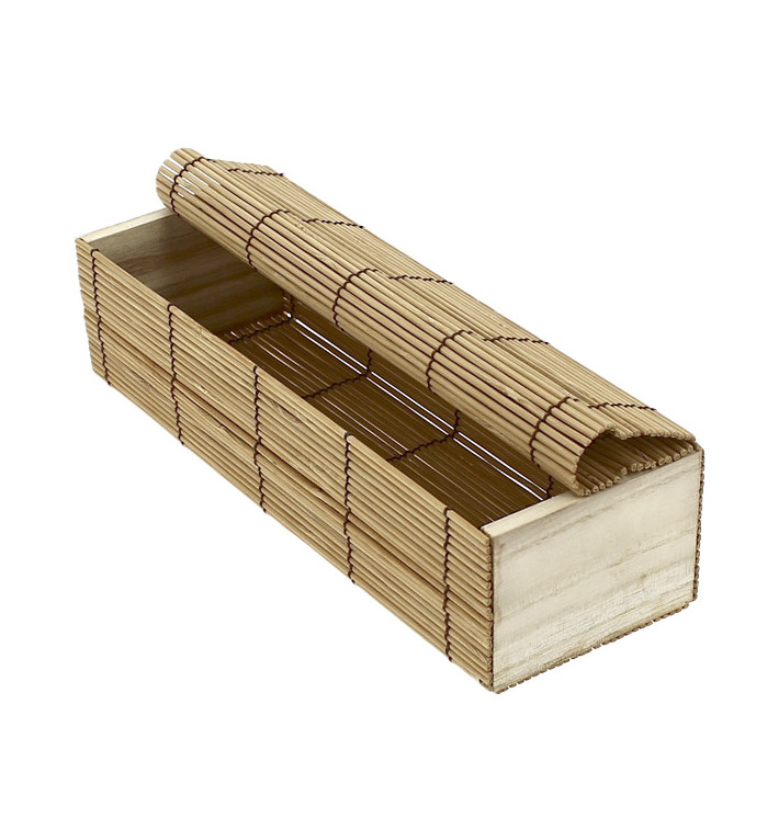 Obaly Bambusové na Sushi 23x8x6cm (1 Ks) Obaly Bambusové na Sushi 23x8x6cm (1 Ks)