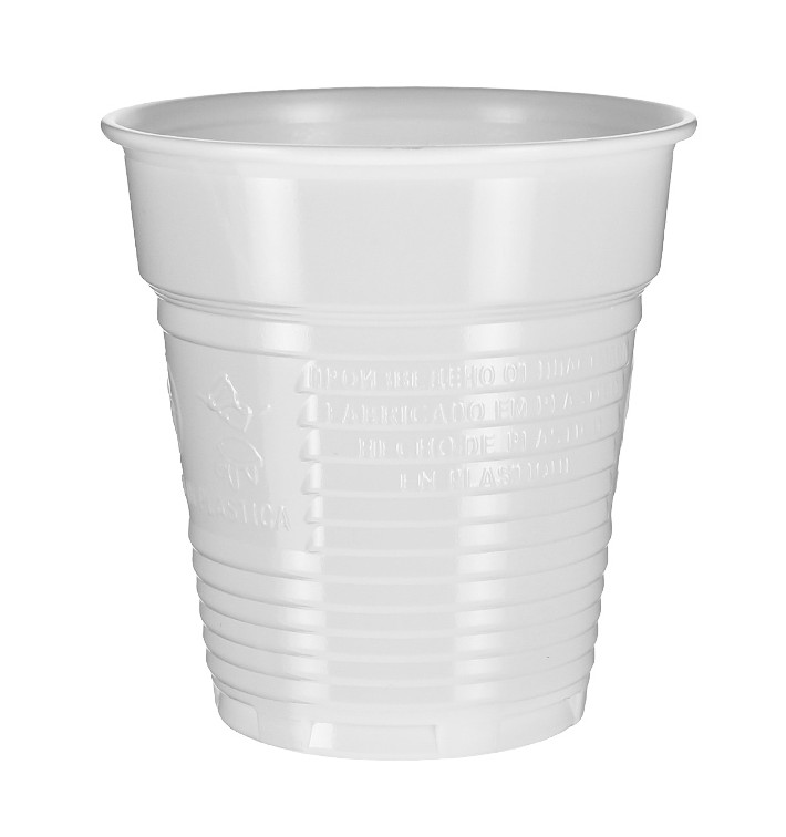 Plastové Kelímek PS Bílý 166ml Ø7,0cm (3.000 Ks) Plastové Kelímek PS Bílý 166ml Ø7,0cm (3.000 Ks)