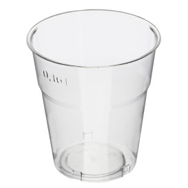 Opakovaně použitelný Ekonomický Kelímek PS "Diamant" Krystal 200ml Ø7,2cm (25 Ks)