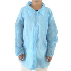 Šaty pro Děti Modrý z Netkané Textilie PP na Suchý Zip bez Kapsy (1 Ks)
