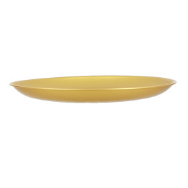 Talíř Opakovaně Použitelné Durable PP Minerální Zlato Ø27,5cm (54 Ks)