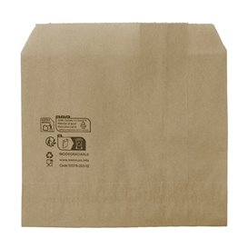 Sáček na Hranolky Kraft Nepromastitelný 12x12 Vrstvym (3000 Ks)