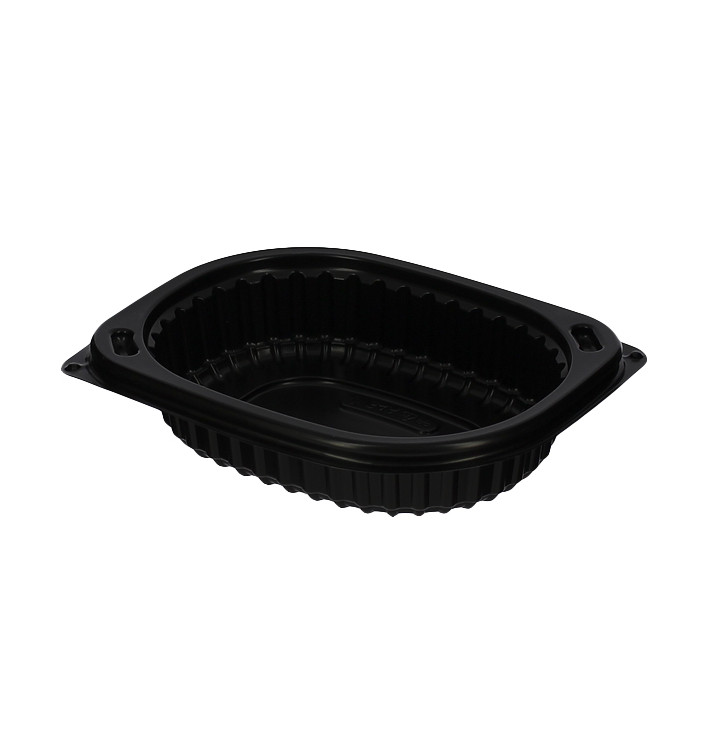 Potravinářské Obaly PP Černá 250ml 142x111x31mm (80 Ks) Potravinářské Obaly PP Černá 250ml 142x111x31mm (80 Ks)
