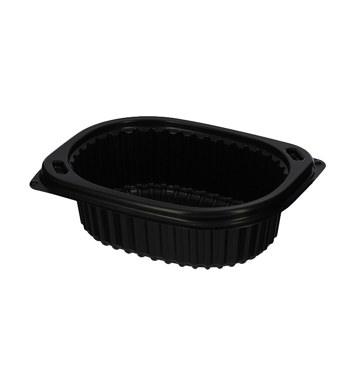 Potravinářské Obaly PP Černá 350ml 142x111x45mm (80 Ks) Potravinářské Obaly PP Černá 350ml 142x111x45mm (80 Ks)