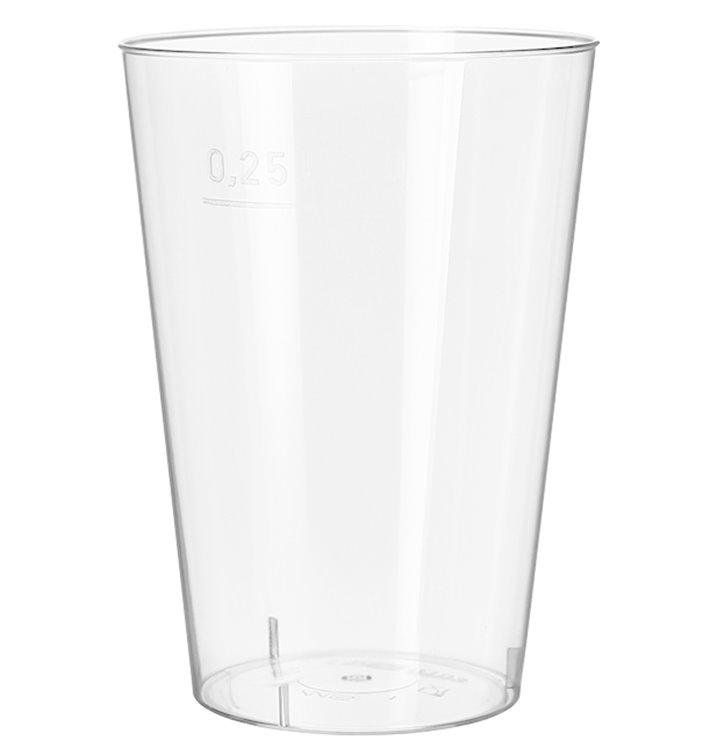 Plastové Kelímek Průhledný 250 ml (50 Ks) Plastové Kelímek Průhledný 250 ml (50 Ks)