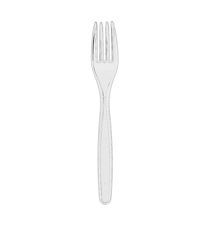 Vidlička Opakovaně použitelné PS průhledná 180mm (20 ks) Vidlička Opakovaně použitelné PS průhledná 180mm (20 ks)