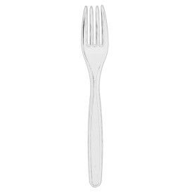 Vidlička Plastový PS Opakovaně použitelné průhledná 18cm (20 ks)