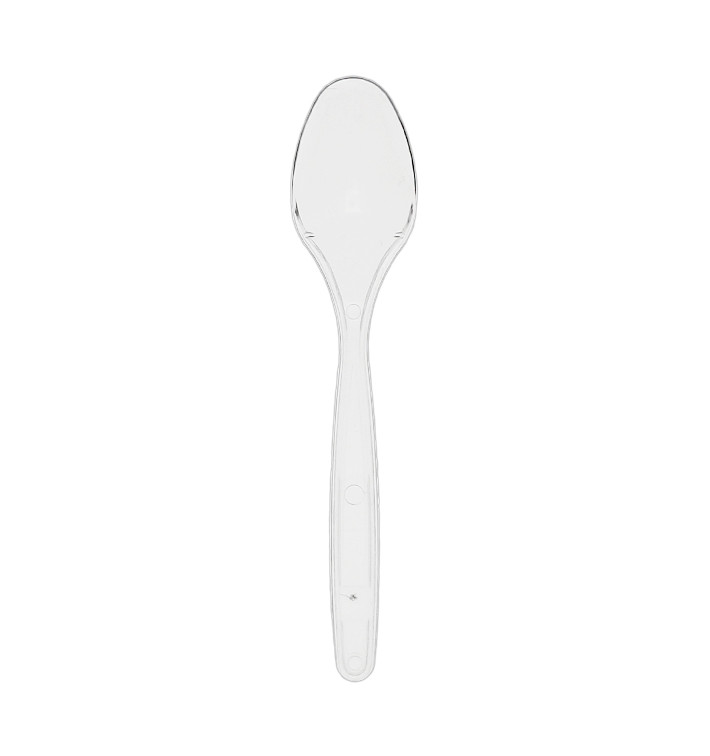 Lžička Plastový PS Opakovaně použitelné průhledná 12,5cm (720 ks) Lžička Plastový PS Opakovaně použitelné průhledná 12,5cm (720 ks)
