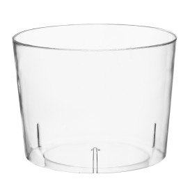 Plastové Kelímek Catering pro Ochutnávky Průhledný 7,8x5,8cm (20 Ks)