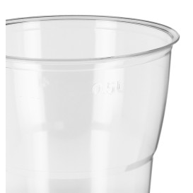 Opakovaně použitelný Kelímek PS "Diamant" Krystal 600ml Ø9,4cm (25 Ks)