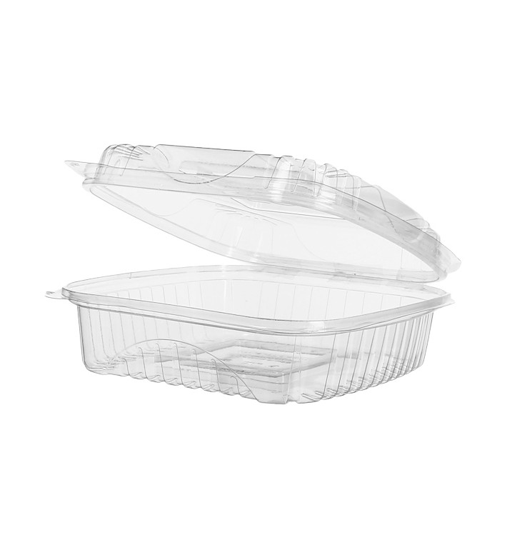 Salátová Mísa s Víčkem PLA 20,0x20,0x7,5cm (80 Ks) Salátová Mísa s Víčkem PLA 20,0x20,0x7,5cm (80 Ks)