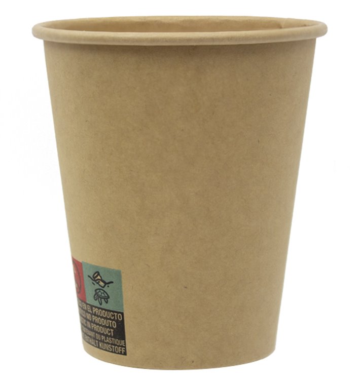 Kartonové Kelímek 9 Oz/280ml Kraft-Kraft Ø8,1cm (1.000 Ks) Kartonové Kelímek 9 Oz/280ml Kraft-Kraft Ø8,1cm (1.000 Ks)