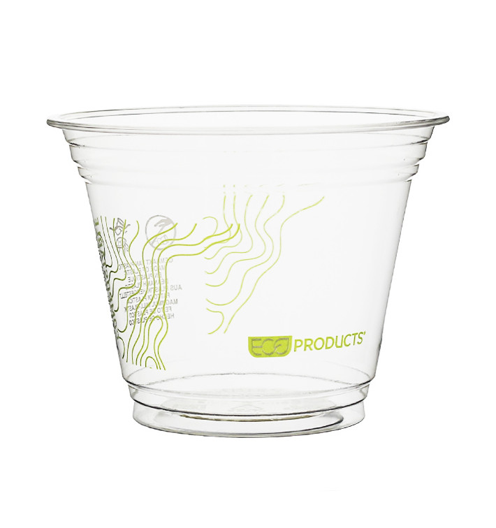 Kelímek Kukuřičný Škrob PLA " Green Stripe " 265ml (50 Ks) Kelímek Kukuřičný Škrob PLA " Green Stripe " 265ml (50 Ks)