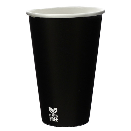 Papírový Kelímek Bez Plastů 12 Oz/360ml Černá Ø8,0cm (50 Ks)