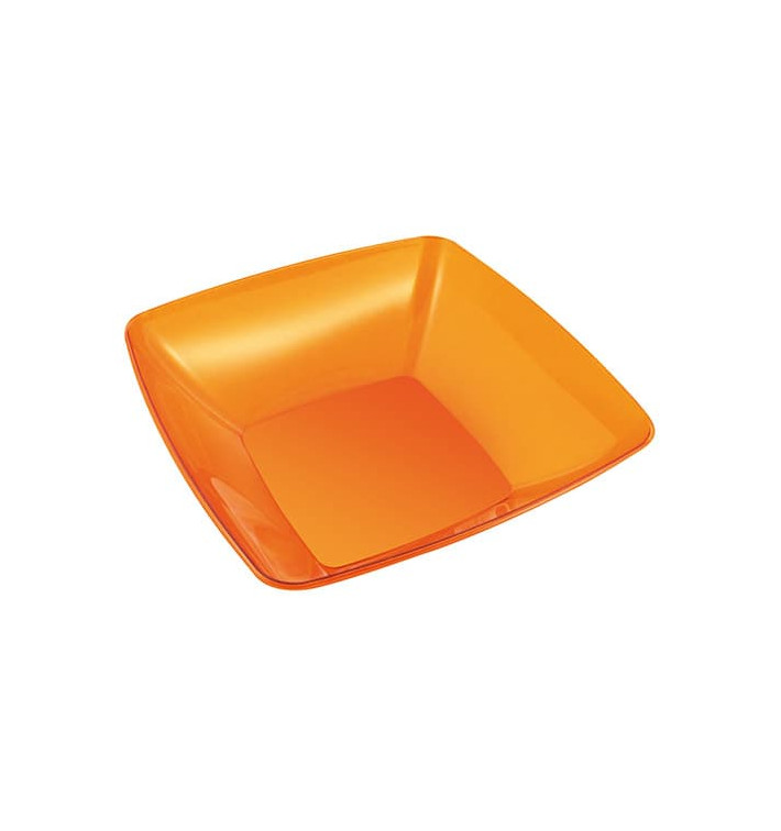 Misky PS Krystal Tvrdý Oranžový 480ml 14x14cm Misky PS Krystal Tvrdý Oranžový 480ml 14x14cm