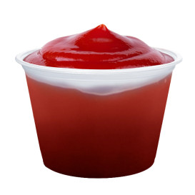 Misk na Omáčky PP Čirý 165ml Ø7,3cm (125 Ks)