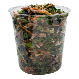 Plastové Obaly PP "Deli" 32Oz/960ml Průhledný Ø120mm (500 Ks)