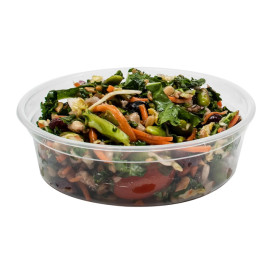 Plastové Obaly PP "Deli" 8Oz/266ml Průhledný Ø120mm (25 Ks)