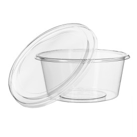 Víčko na Misky Kompostovatelné PLA Průhledný 145ml (2000 Ks)