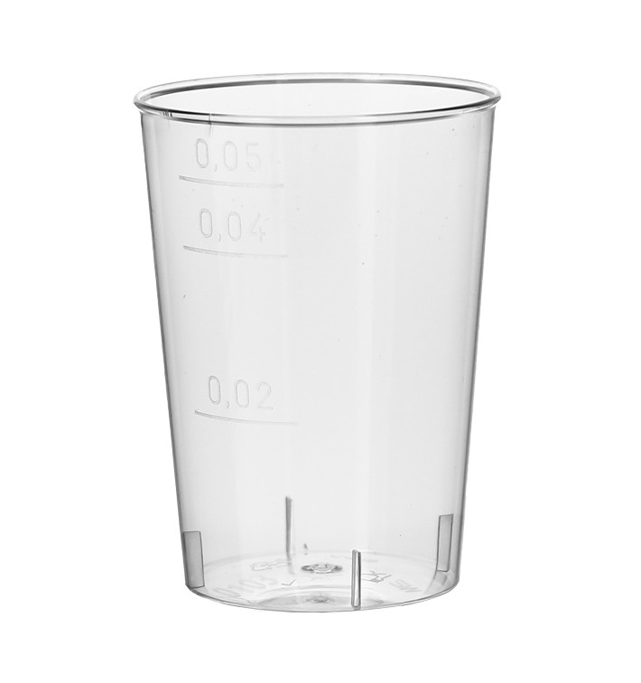 Kelímek Vstřikovaný Průhledný PS 50 ml (1600 Ks) Kelímek Vstřikovaný Průhledný PS 50 ml (1600 Ks)
